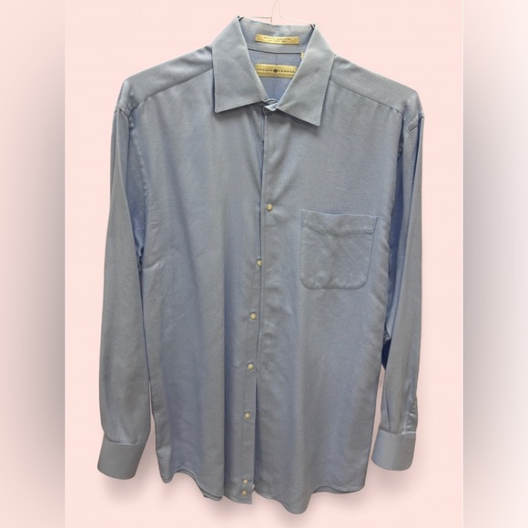 Joseph Abboud Blue Dress Shirt - Picture 1 of 3